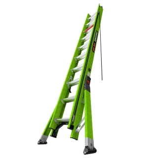 Little Giant - Sumostance 20 - Výsuvný žebřík s patentovanými vyrovnávacími nohami, ze skelných vláken Fiberglass nevodivý