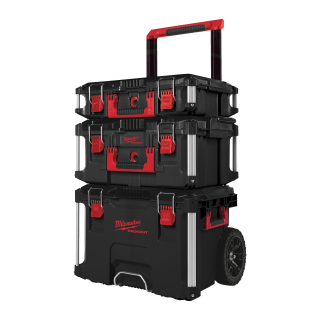 Milwaukee PACKOUT 4 pojízdná sada boxů