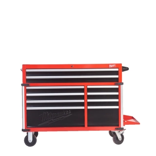 Milwaukee SRC46-1 46“ / 117 cm dílenská ocelová skříň s 10 zásuvkami