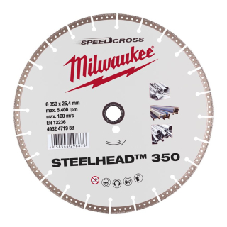 Milwaukee Diamantový kotouč STEELHEAD 350mm - 1ks