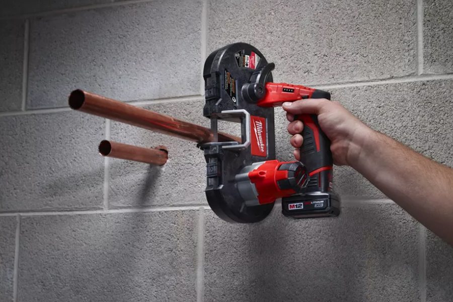 Milwaukee M12 BS-0, Kompaktní pásová pila, bez aku a nabíječky