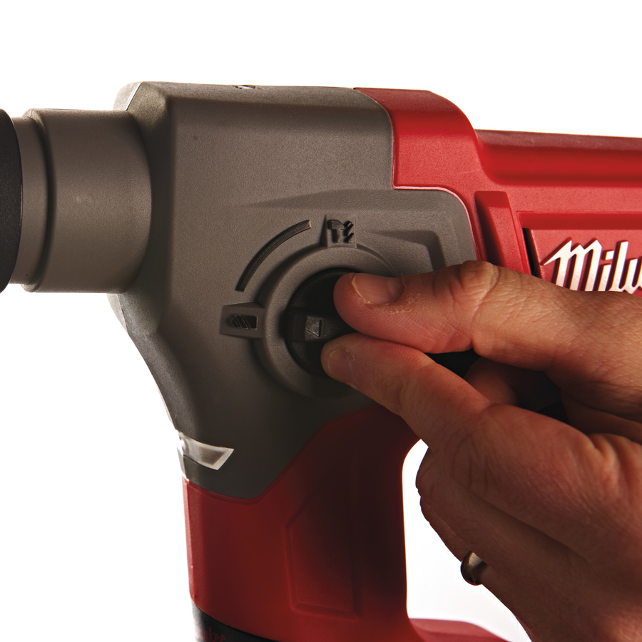 Milwaukee M12 CH-202C FUEL, kompaktní SDS-Plus kladivo, 2 x 2.0Ah