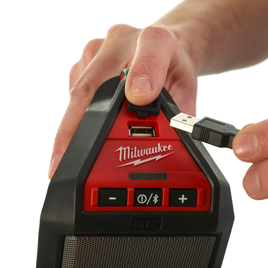 Milwaukee M12 JSSP-0 M12 Bluetooth reproduktor na pracoviště