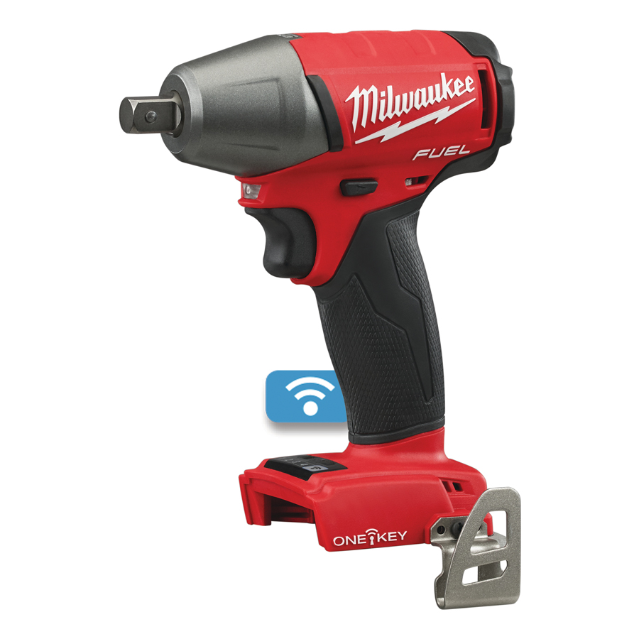 Milwaukee M18 ONEIWP12-0 ONEKEY FUEL 1/2  Rázový utahovák, 300Nm, bez aku, aretační čep