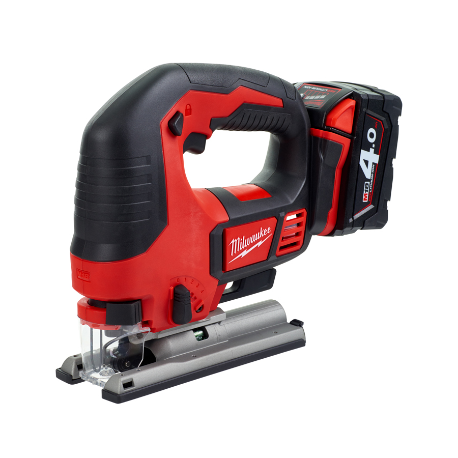 Milwaukee M18 BJS-402C Aku přímočará pila, 2 x 4.0Ah