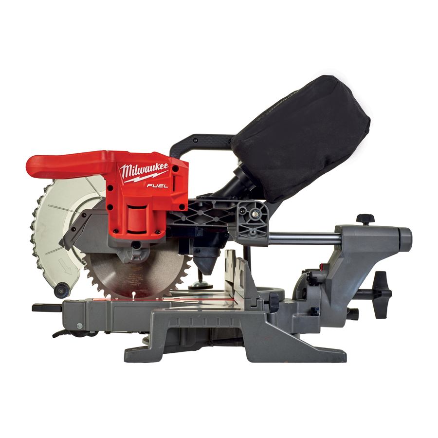 Milwaukee M18 FMS190-0 FUEL Aku pokosová pila s posuvem, kotouč 190 mm