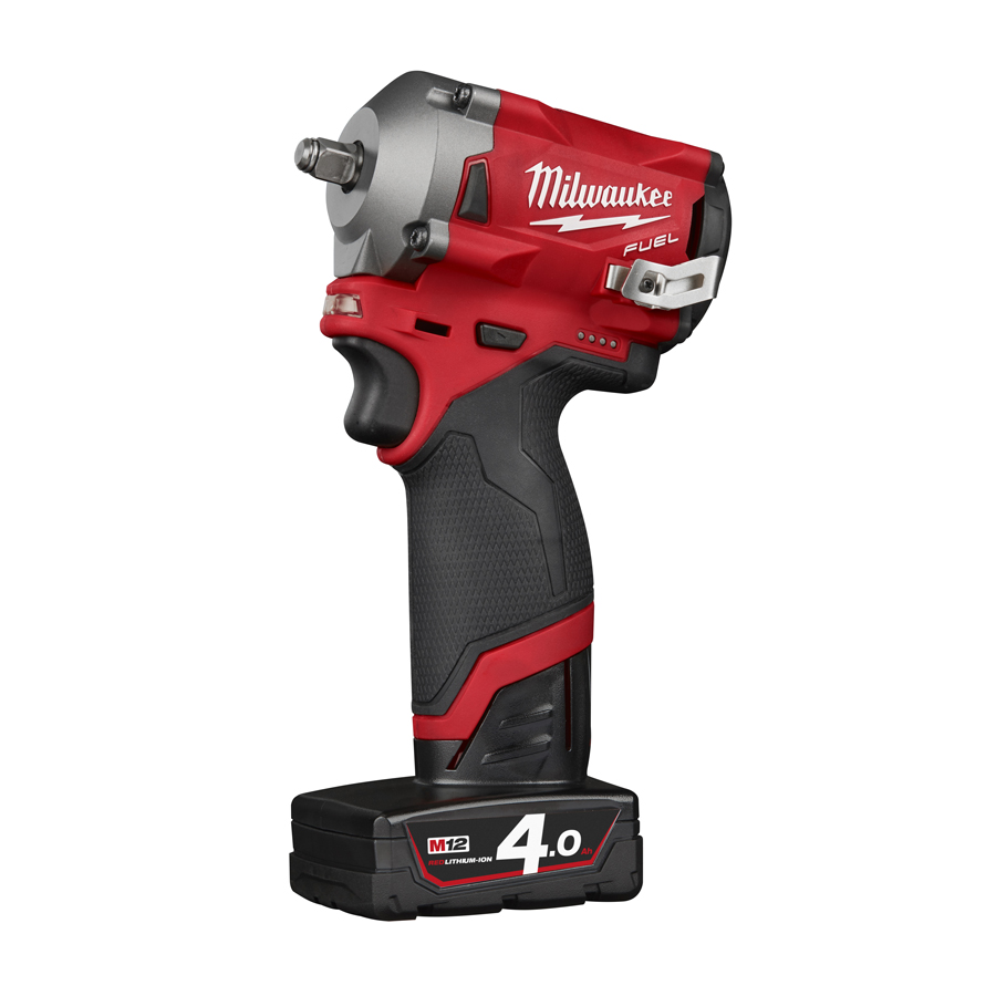 Milwaukee M12 FIW38-422X 3/8 FUEL Rázový utahovák, 339Nm, 1x4Ah + 1x2Ah