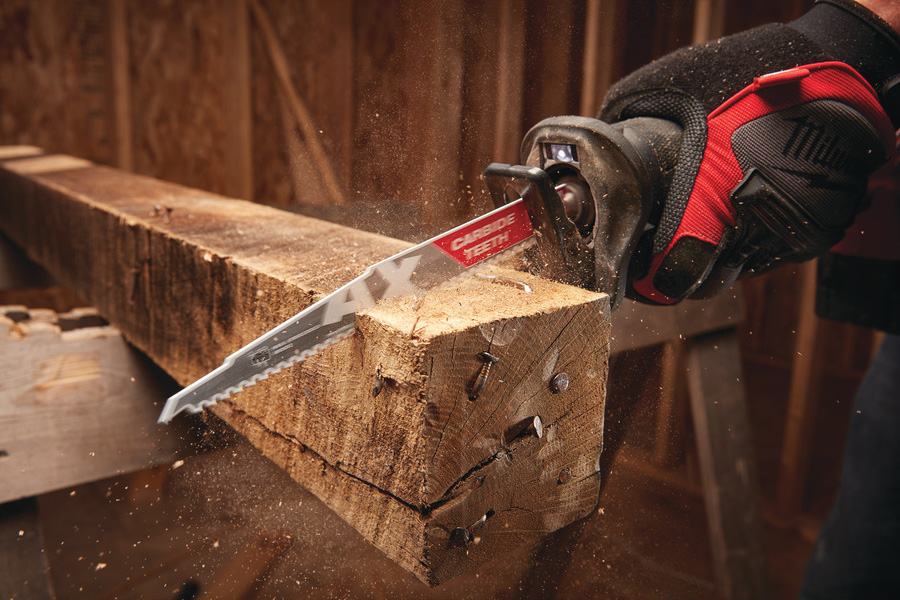 Milwaukee Dřevotřísky: Heavy Duty AX Karbidové demoliční plátky